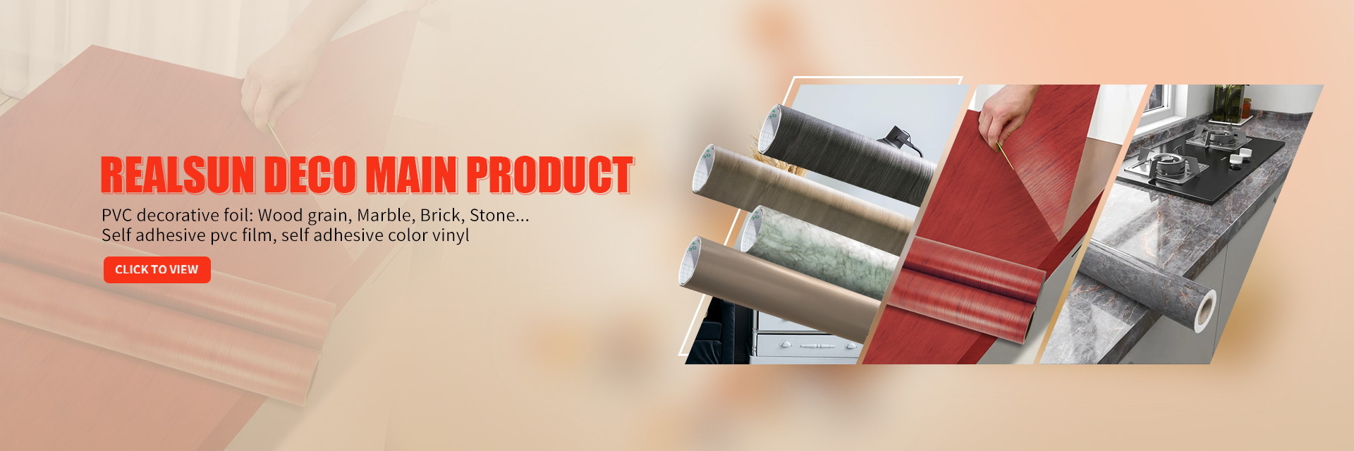 Kalite PVC Dekoratif Film Fabrika