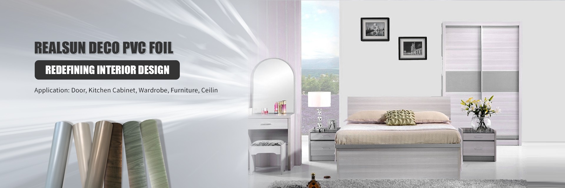 Kalite PVC Dekoratif Film Fabrika