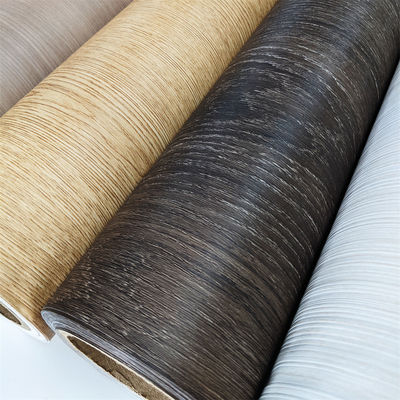 Alev Direnci PVC Membran Folyo Ahşap Taneler 1-5Renkli Baskı Yüksek Güç