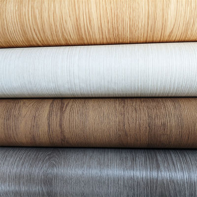 0Mdf Profil Dekorasyonu için.14mm Derin Rezil PVC Ahşap Filmi
