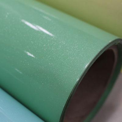 Çizik Direnci Yüksek Parlaklıklı PVC Mobilya Filmi 1260mm Kalınlığı 0.1-0.5mm