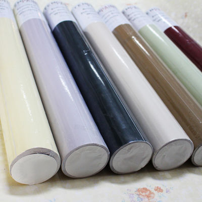 Çeşitli Renkler 122cm*50m Kendine yapışkan PVC Duvar Kağıdı Peel And Stick Duvar Kaplama