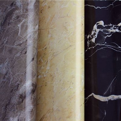 Mermer Efekti Banyo için PVC duvar kağıdı kalınlığı 0.1mm-0.15mm
